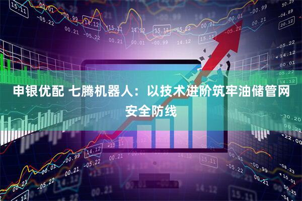 申银优配 七腾机器人：以技术进阶筑牢油储管网安全防线